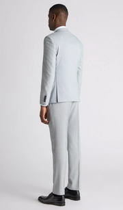 Remus Uomo – Slim Fit – Sky Blue – Lucian Micro Houndstooth Suit Jacket