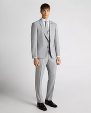 Remus Uomo – Tapered Fit – Sky Blue – Palucci Micro Houndstooth Trousers