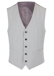 Daniel Grahame – Tapered Fit – Light Grey – Dale Suit Waistcoat