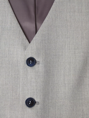Daniel Grahame – Tapered Fit – Light Grey – Dale Suit Waistcoat