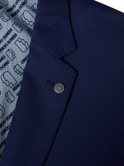 Remus Uomo – Tapered Fit – Dark Blue – Palucci Checked Suit Jacket