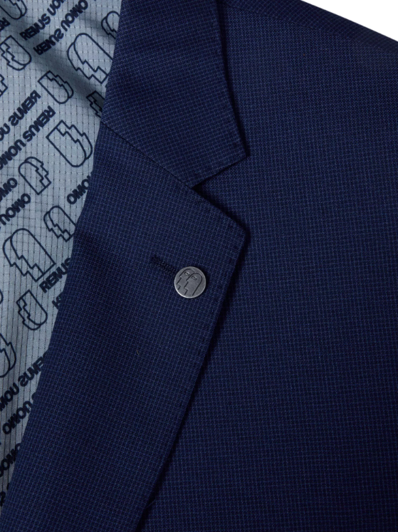 Remus Uomo – Tapered Fit – Dark Blue – Palucci Checked Suit Jacket