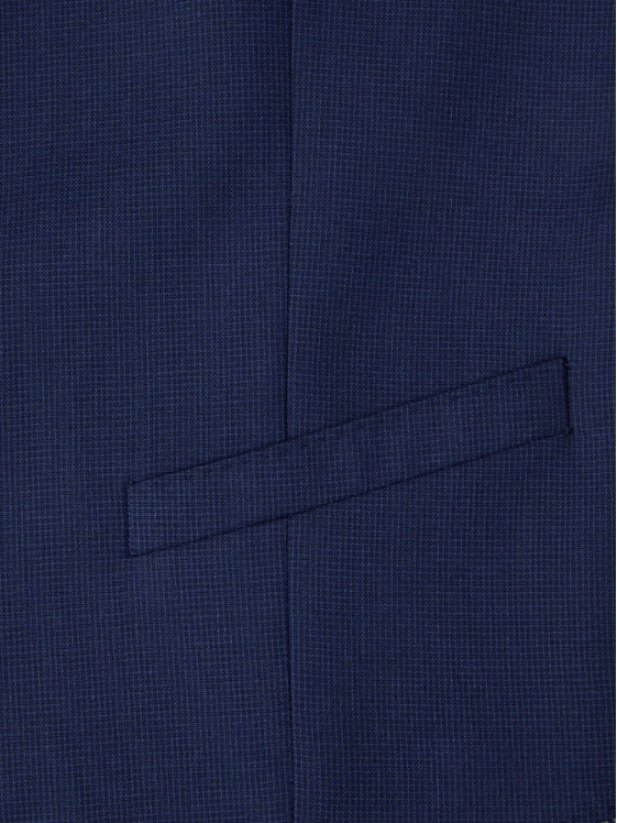 Remus Uomo – Tapered Fit – Dark Blue – Palucci Checked Waistcoat