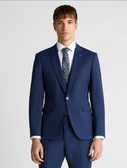 Remus Uomo – Slim Fit – Dark Blue – Lucian Checked Suit Jacket (Copy)