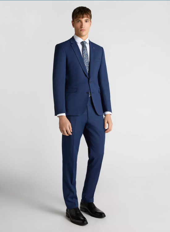 Remus Uomo – Slim Fit – Dark Blue – Lucian Checked Suit Jacket (Copy)