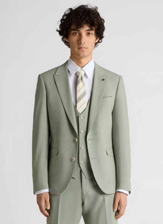 Remus Uomo – Slim Fit – Light Green – Massa Suit Jacket