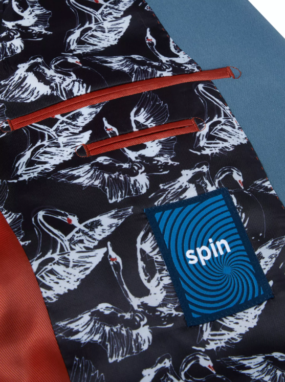 Spin – X-Slim Fit – Blue – Cruz Suit Jacket