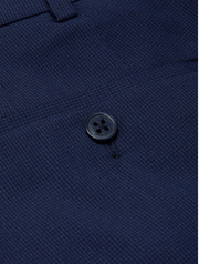 Remus Uomo – Tapered Fit – Dark Blue – Palucci Checked Suit Trousers