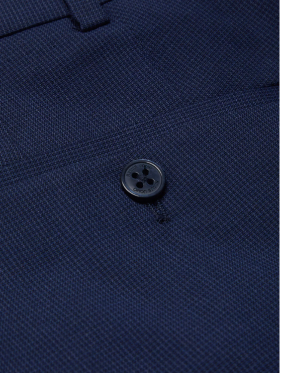 Remus Uomo – Tapered Fit – Dark Blue – Palucci Checked Suit Trousers