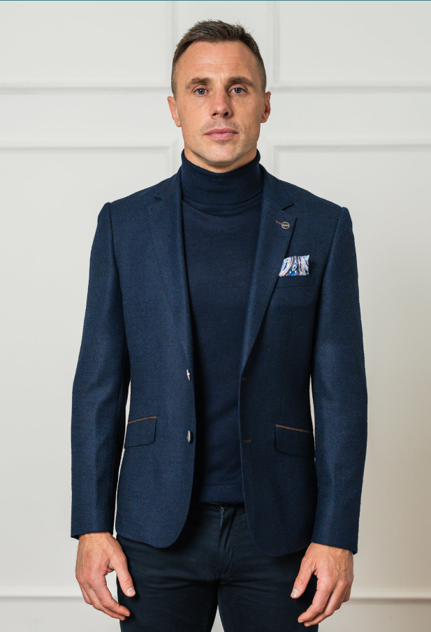 Tommy Bowe Tailoring – Dallaglio Blazer – Navy