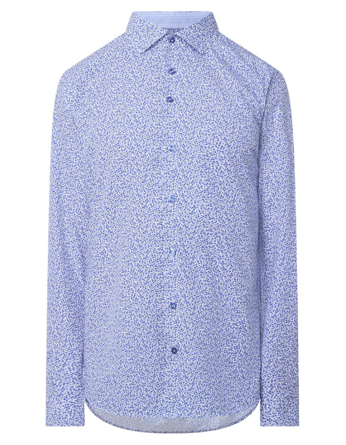 Pope Shirts – Floral – Blue – Cotton Shirt