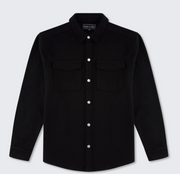 Walker & Hunt – Regular Fit – Navy – Mason Overshirt