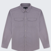 Walker & Hunt – Regular Fit – Grey – Mason Overshirt