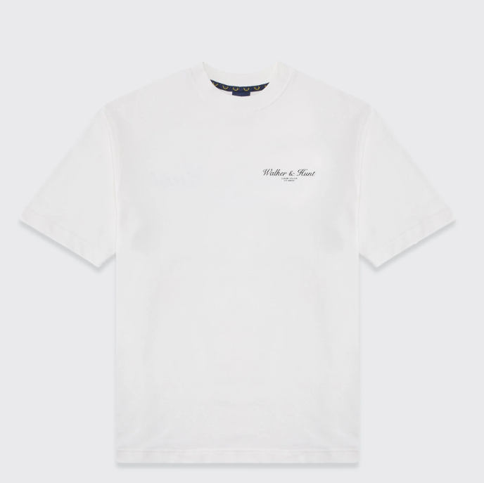 Walker &amp; Hunt – Relaxed Fit – Off White – Atelier T-Shirt