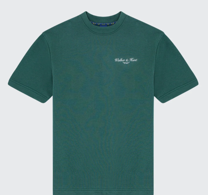 Walker &amp; Hunt – Relaxed Fit – Racing Green  – Atelier T-Shirt