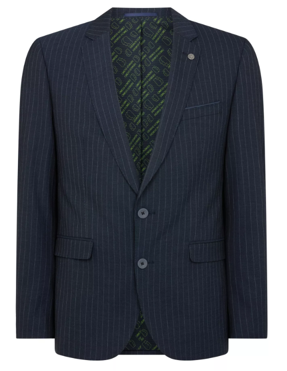 Remus Uomo – Slim Fit – Lucian Navy Pinstripe Suit Jacket