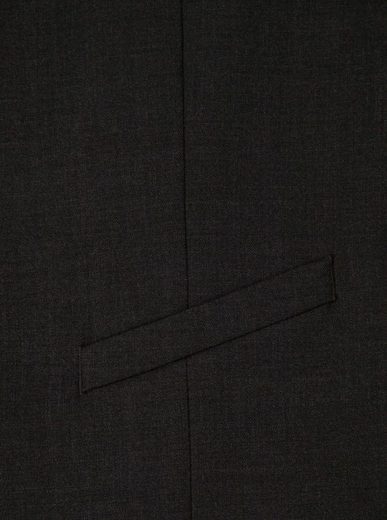 Daniel Grahame – Dark Brown – Damon Wool Blend Suit Waistcoat