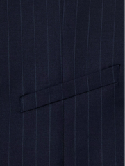 Daniel Grahame – Navy – Damon Pinstripe Wool Blend Suit Waistcoat