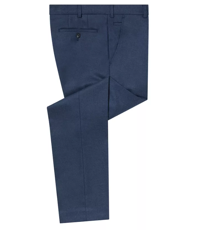 Remus Uomo – Blue – Monza Slim Fit Stretch Suit Trousers