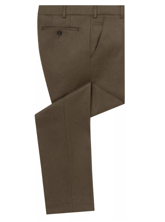 Remus Uomo – Green – Monza Slim Fit Stretch Suit Trousers