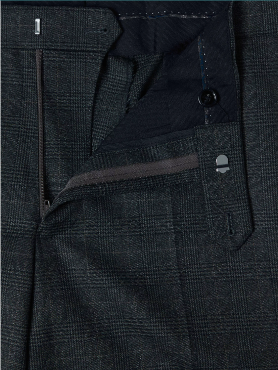 Daniel Grahame – Green – Dale Regular Fit Suit Trousers