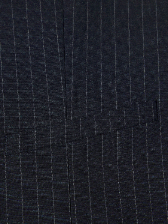 Remus Uomo – Navy – Lucian Slim Fit Pinstripe Wool Blend Waistcoat