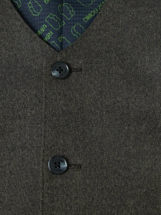 Remus Uomo – Dark Brown – Matteo Slim Fit Suit Waistcoat