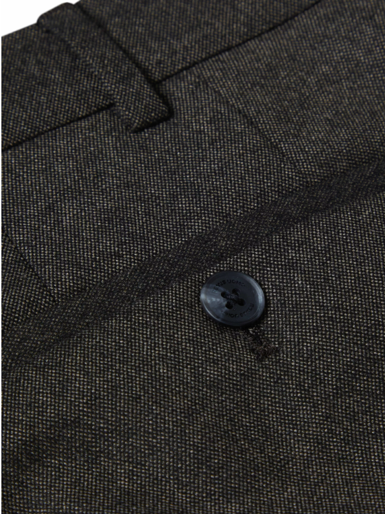 Remus Uomo – Dark Brown – Matteo Slim Fit Suit Trousers