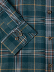 DG’s Drifter – Green – Regular Fit Cotton-Blend Casual Shirt