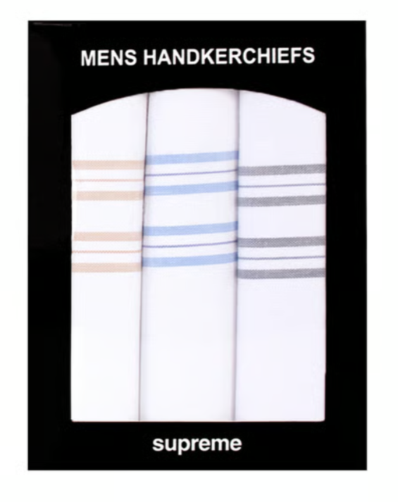 Supreme – Men’s Handkerchiefs 3 Pack (Assorted)
