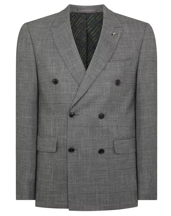 Remus Uomo Grey Marino Separates Suit Jacket