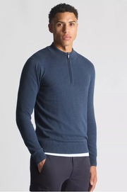 Remus Uomo – Tapered Fit – Long Sleeve Half Zip Sweater