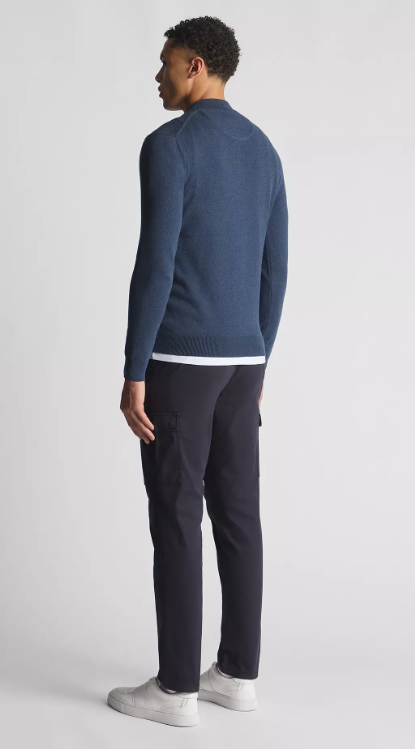Remus Uomo – Tapered Fit – Long Sleeve Half Zip Sweater