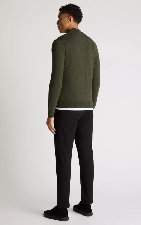 Remus Uomo – Tapered Fit – Long Sleeve Half Zip Sweater