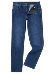 Remus Uomo – Straight Fit – Navy – Rogan Stretch Jeans