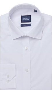 Daniel Grahame - Tapered Fit - White Shirt