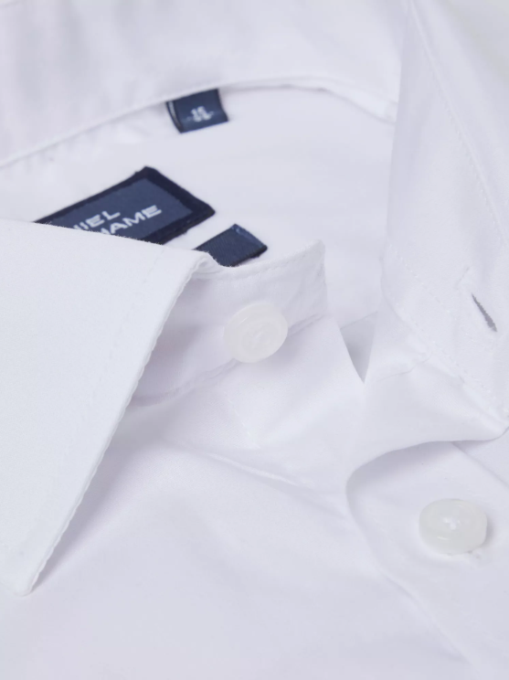 Daniel Grahame - Tapered Fit - White Shirt