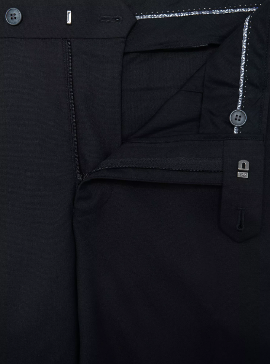 Daniel Grahame – Regular Fit – Black – Dawson Formal Trousers