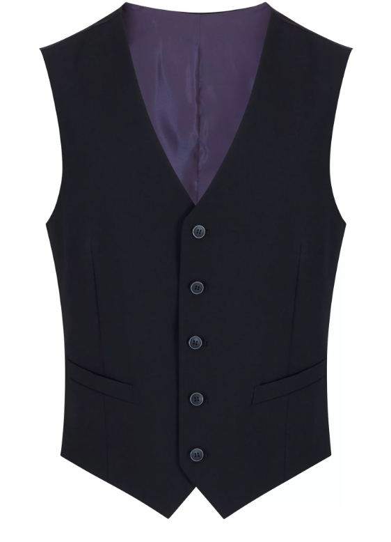 Daniel Grahame – Slim Fit – Dean Black Waistcoat