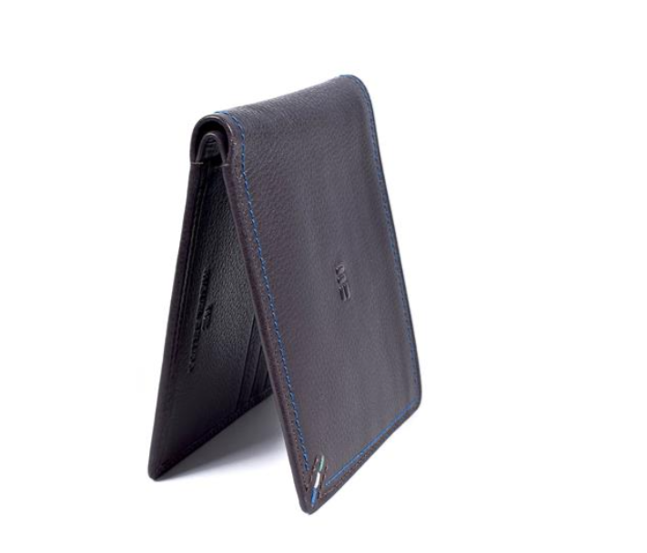 Hamburg Line – 11797 – Genuine Leather Wallet (Black / Brown)