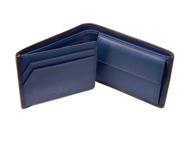 Hamburg Line – 11404 – Genuine Leather Wallet (Brown)