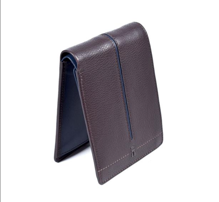 Hamburg Line – 11404 – Genuine Leather Wallet (Brown)