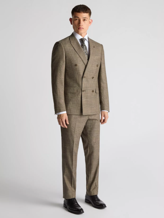 Remus Uomo Taupe Marino Separates Suit Jacket