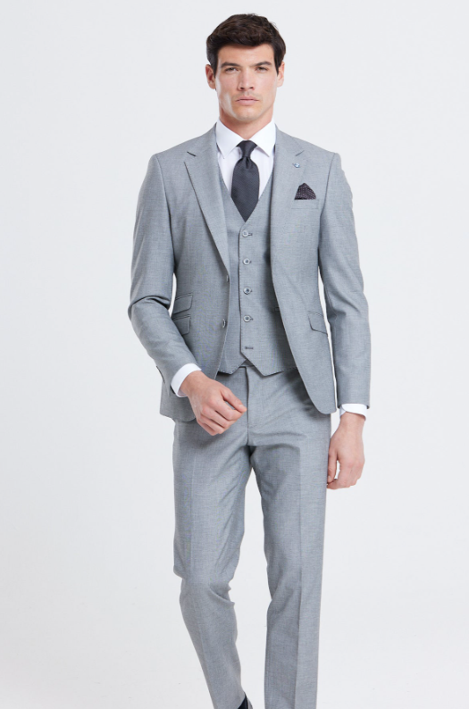 Benetti Regency - Grey - Stanley Waistcoat