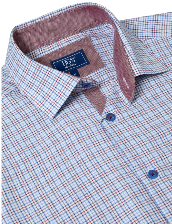 DG’s Drifter – Red – Short Sleeve Shirt
