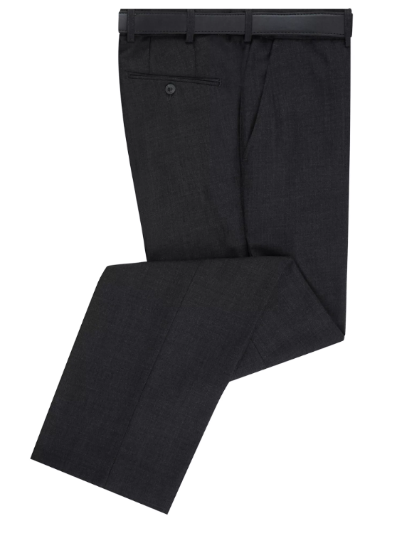 Prestige – San Vito – Charcoal – Formal Trousers