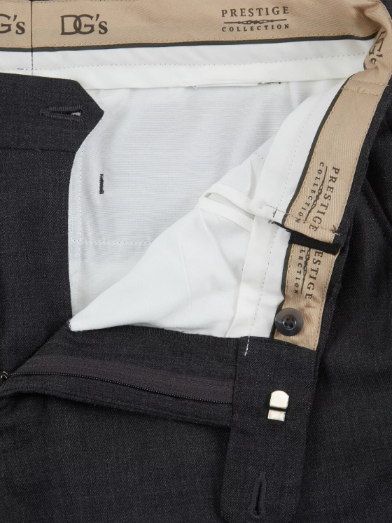 Prestige – San Vito – Charcoal – Formal Trousers