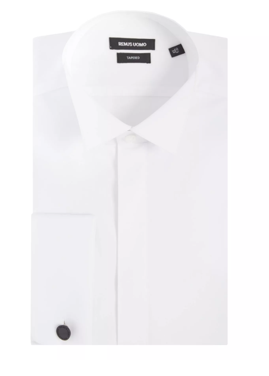 Remus Uomo – Seville – White – Long Sleeve Formal Shirt