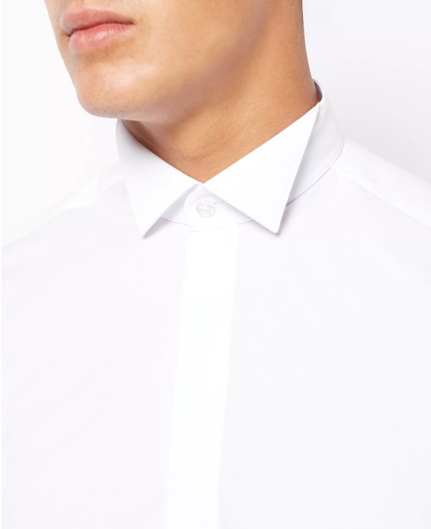 Remus Uomo – Seville – White – Long Sleeve Formal Shirt