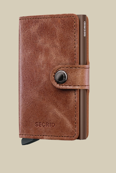 Secrid – Miniwallet Vintage – Cognac Brown
